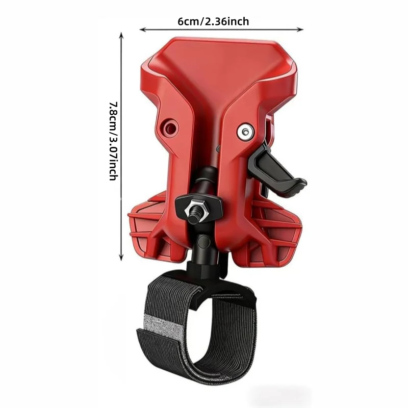 Schnellverschluss-Werkzeughalter mit Gürtelclip, Robuster Selbstverriegelnder Bohrerhalter für Akku-Bohrmaschine & Schlagschrauber – Detail 2