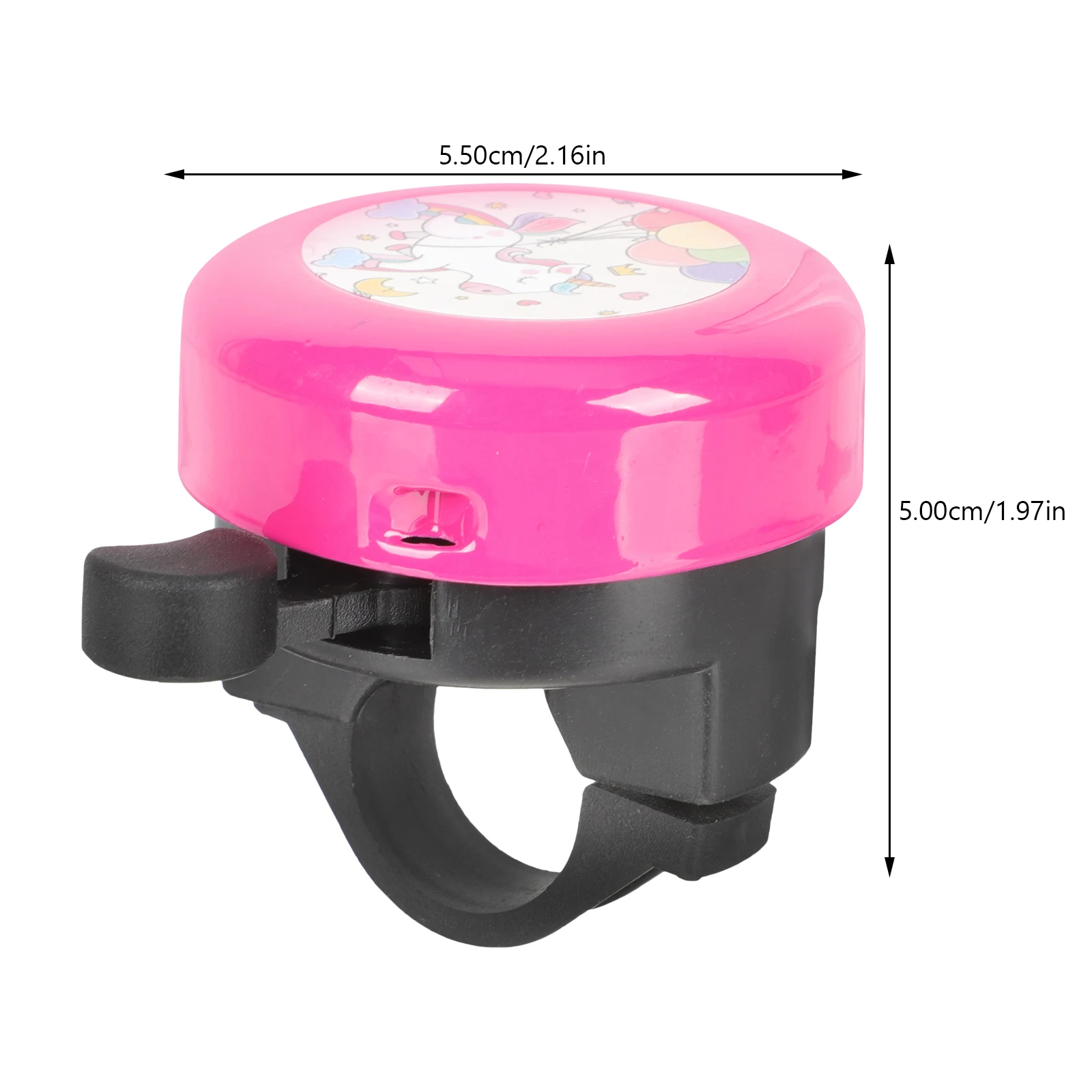 Clear Handlebar Bell Kids Bike Cartoon Bell Loud Warning Alarm Clear Sound Kid Bike Ring Bell Safety Cycling Accessories