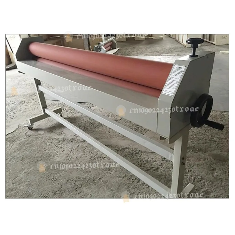 1.3m 1.6m Manual Cold Film Roll-to-Roll Laminating Machine Cold Laminating Machine for Advertising & KT Board Laminating