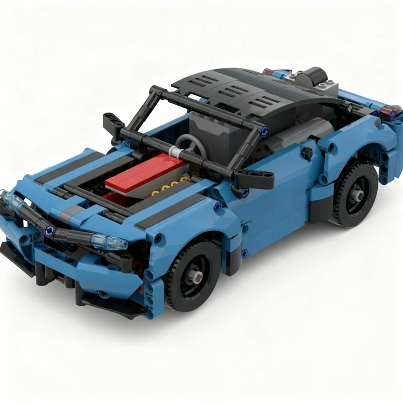 488-pezzi-moc-auto-blu-rc-modello-tecnico-aggiornato-blocchi-da-costruzione-giocattolo-3d-collezione-di-mattoncini-per-compleanno-idea-creativa-per-assemblaggio