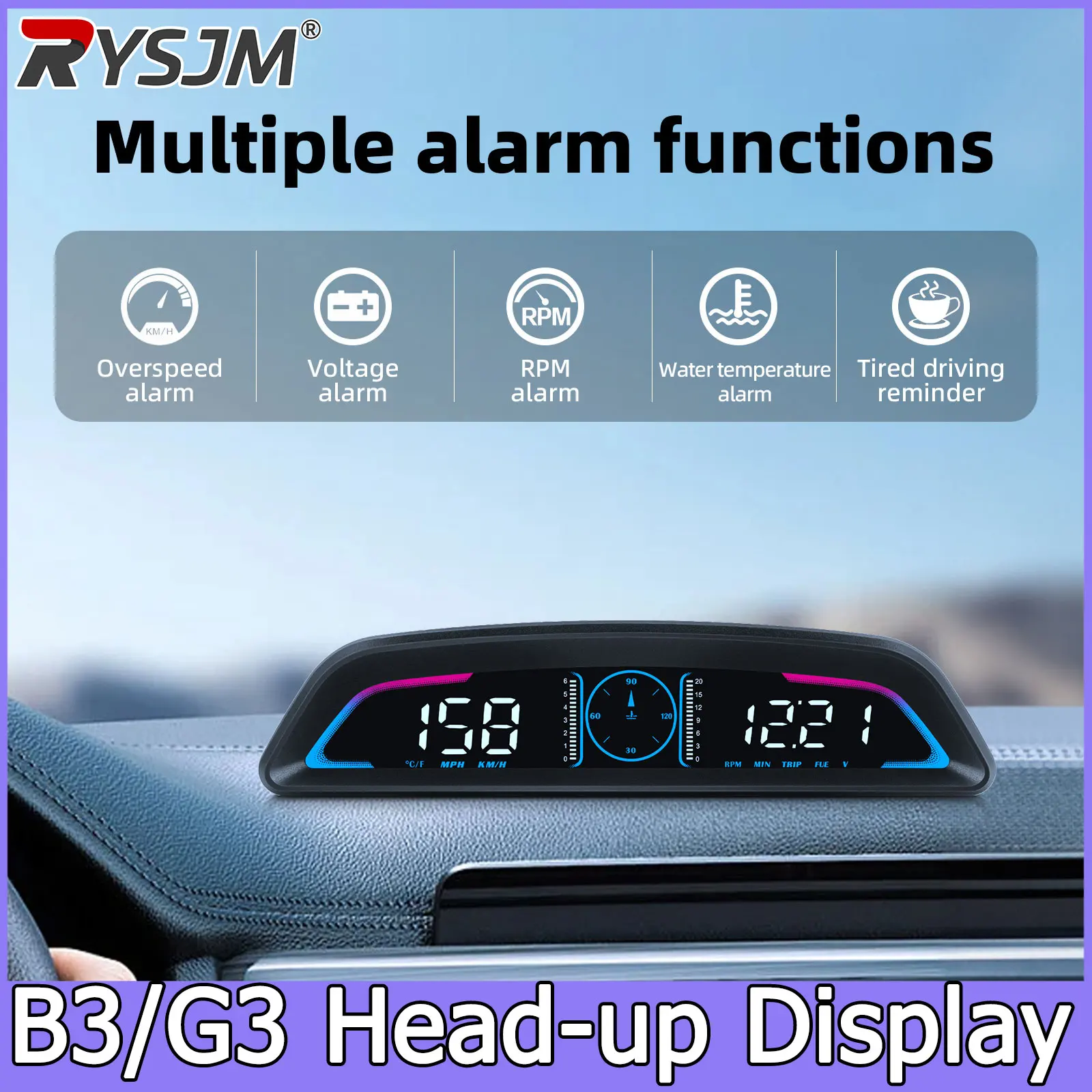 G3 Gps / B3 Obd Hud…