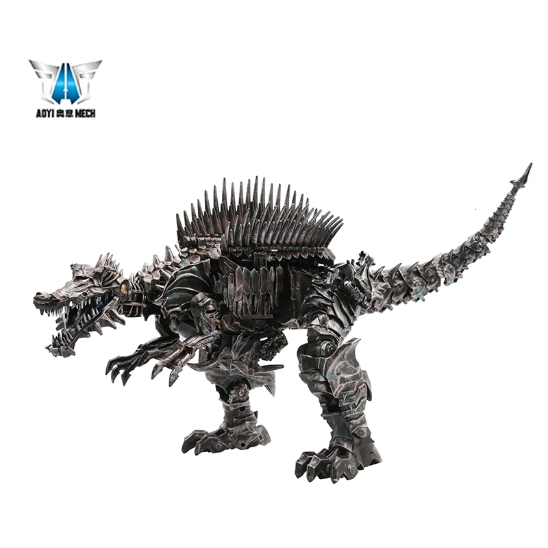 AOYI LS11 LS-11 Transformation Action Figure 37cm Scorn Dinobots Ancient Behemoth Dinosaur Movie Model Alloy Deformation Figma