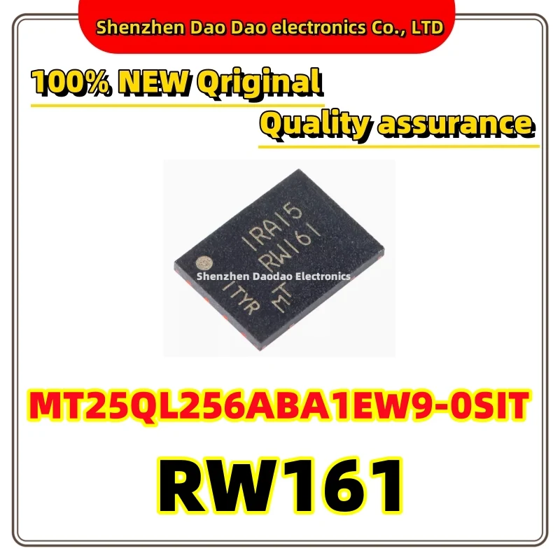 MT25QL256ABA1EW9-0SIT Silk screen RW161 WPDFN-8 256Mb NOR flash storage IC chip new original