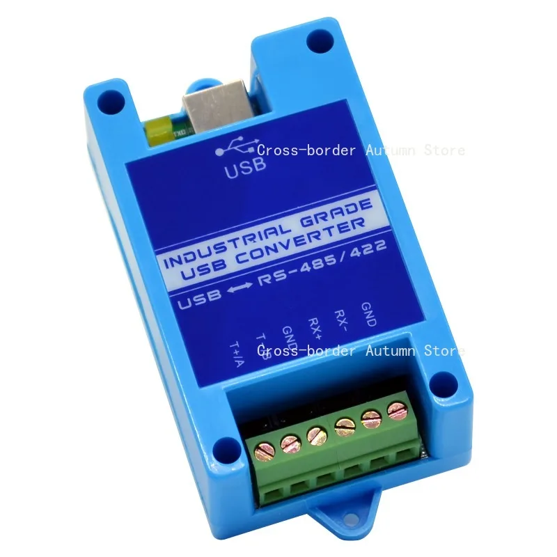 Industrial Grade USB to RS232 RS485 RS422 Serial Converter 2-Port RS485 Adapter with Lightning Protection
