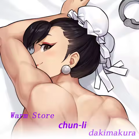 Dakimakura Anime chun-li Double-sided Print Life-size Body Pillow