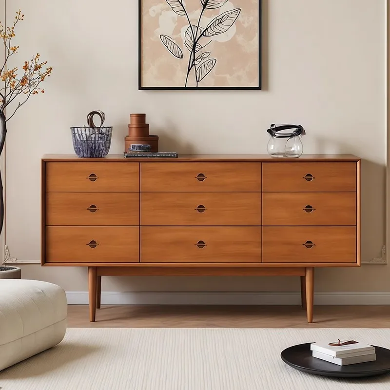 

Kitchen Drawer Sideboards Solid Wood Living Room Chest of Drawers Showcase Storage Locker Sideboards Home Medieval Furniture