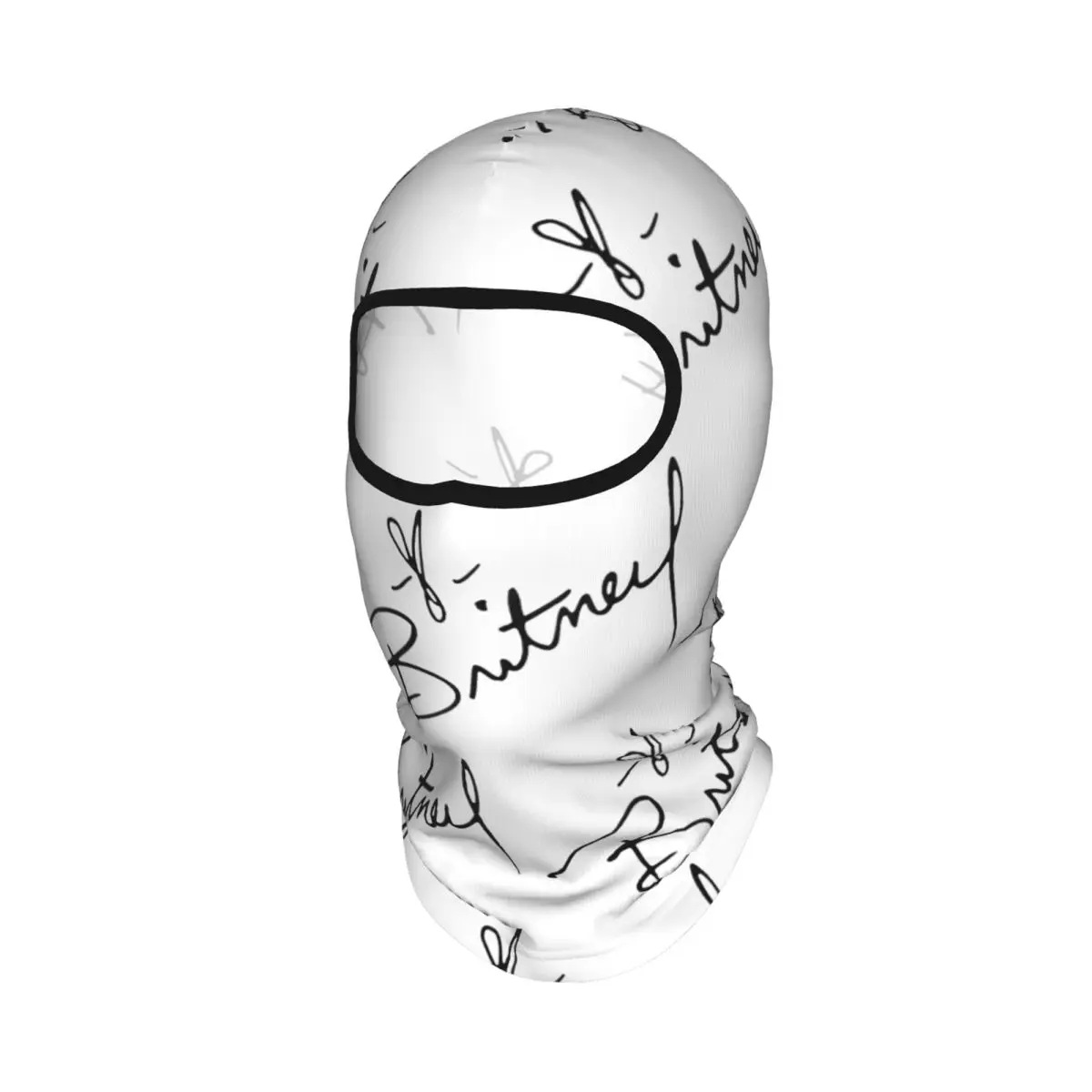 Britney Spears SIGNATURE Breathable Thin Balaclava Full Face Mask Sun Protection Neck Gaiter For Motorcycle Fishing Outdoor