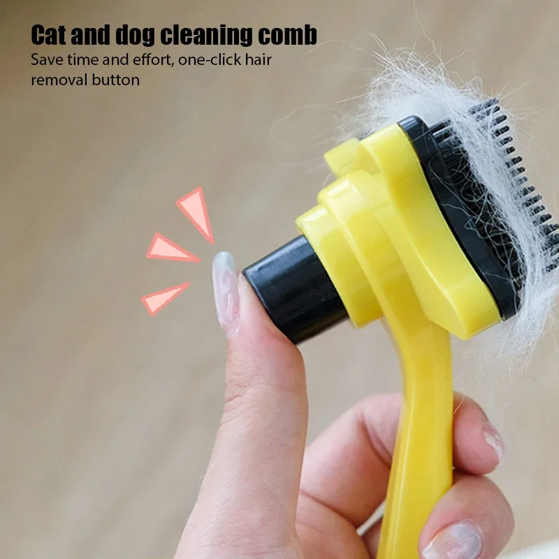 Cats Brush Professional Comb for Dogs Cat Hair Grooming Gilling Brush Quick Cleaning Tools Plastic Dogs Cat Combs Pet Supplies