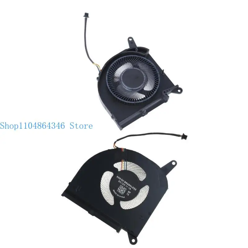 5Asd CPU GPU Reemplazo computadora portátil GRÁFICA CARD Ventilador enfriamiento para AORUS 15G 15P 17G 17P RX5G RX7G