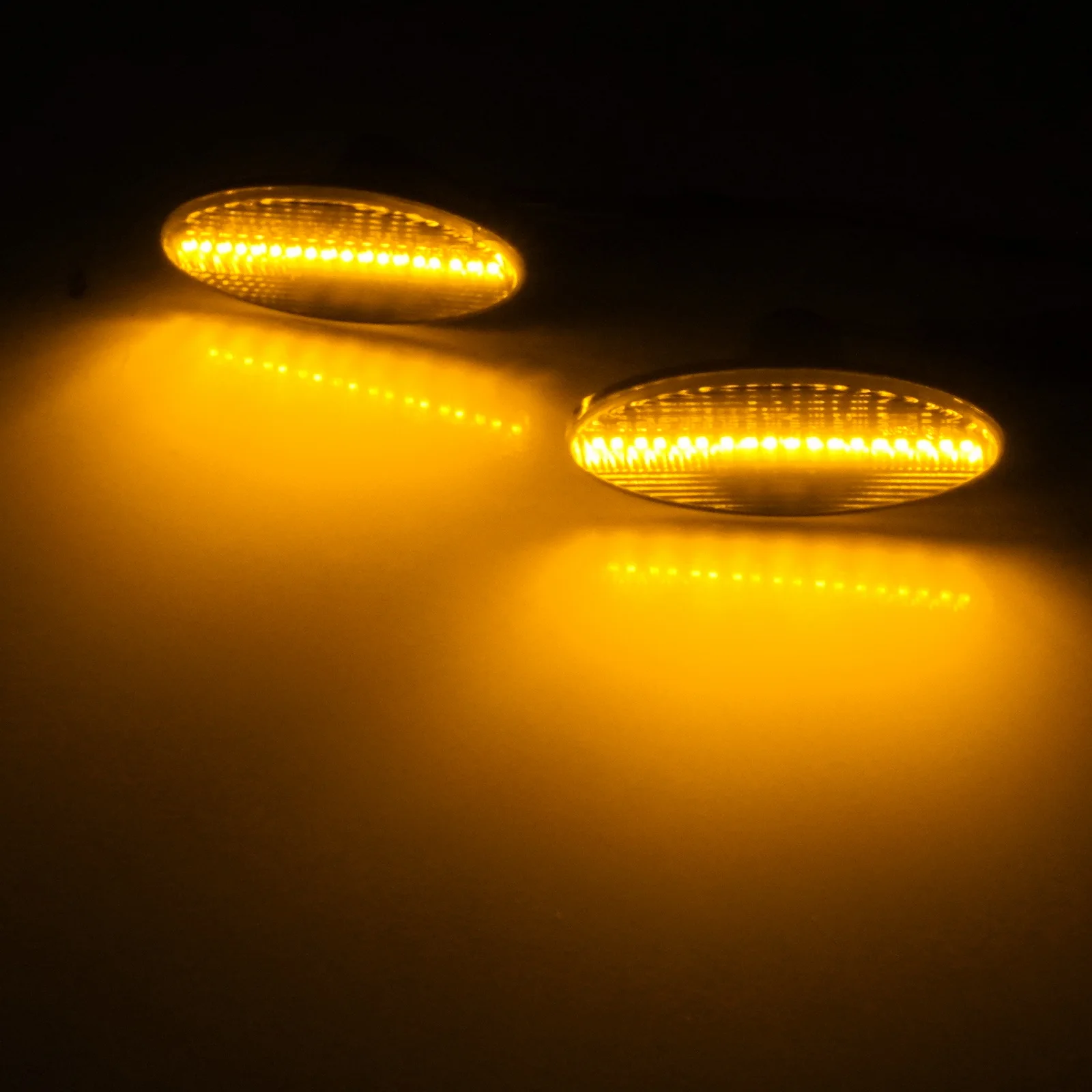 2x LED مؤشر العلامات الجانبية بدوره مصباح إشارة الدخان الأسود لرينو ماستر mk3 فوكسهول أوبل موفانو نيسان NV400 X62 2010-up