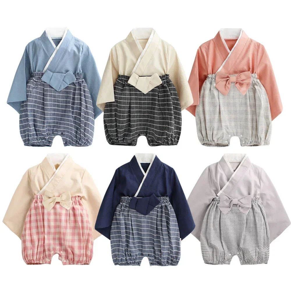 

Baby Clothes Retro Kimono +Shorts Baby Girl Clothing Short-sleeved Bathrobe Newborn Baby Kimonos Unisex Playwear Outfits Sets