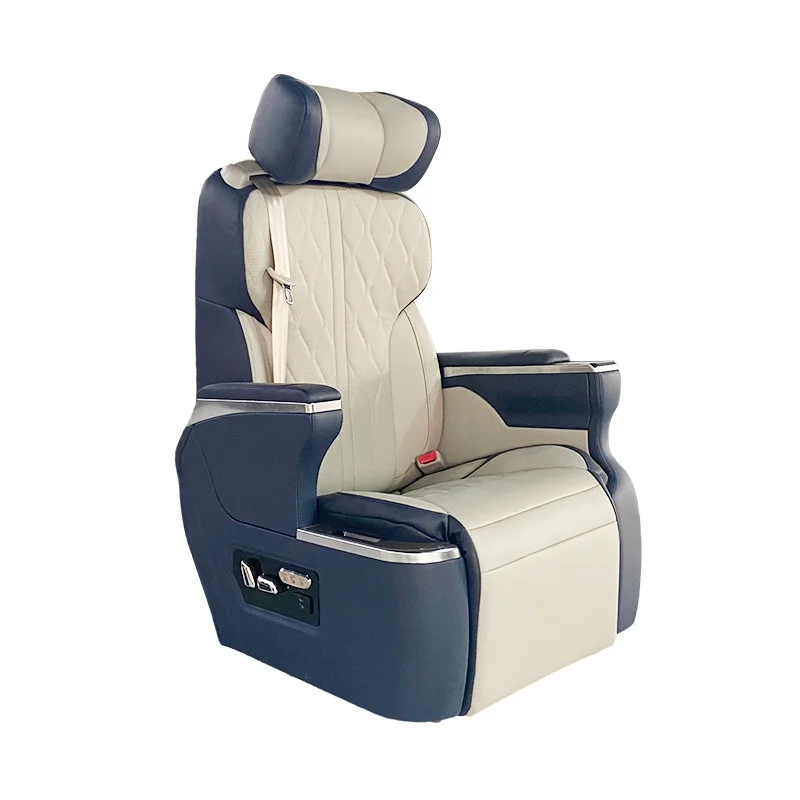 

Suitable for GL8 Business Car Interior Modification Upgrade Aviation Seat Electric Swivel Ventilation Heating Massage Chair Sofa