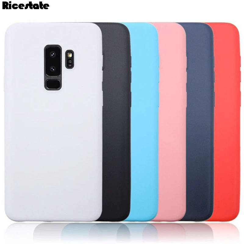 For Samsung Galaxy S9 / S9 Plus Fundas Matte TPU Fundas For Samsung S9 S9 Plus Silicone Cover For Samsung S9Plus soft case