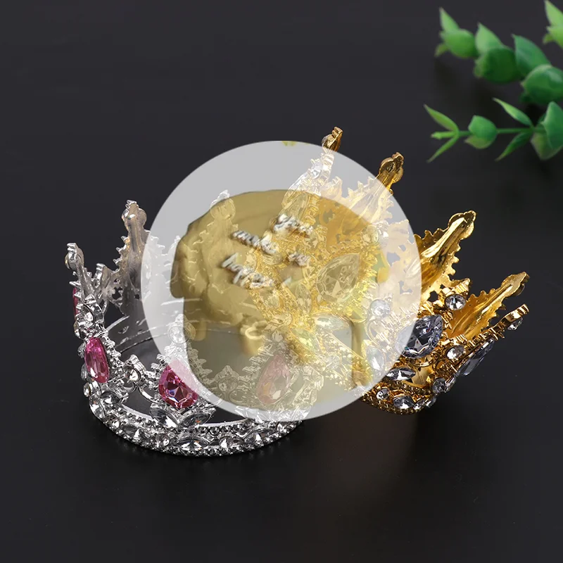 1Pc Katoenen Pop Retro Kroon Hoofddeksels Korea Poppen Katoenen Pop Kroon Voor Babypop Jurk Mode Pop Accessoires