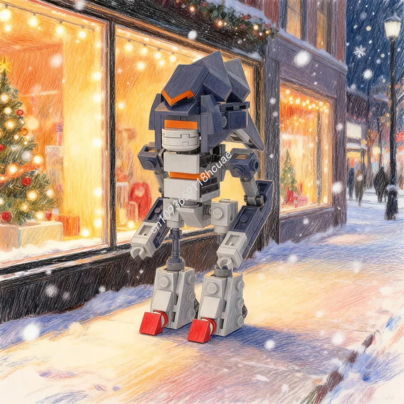 134pcs MOC Mecha Sonic Mk II The Hedgehog Model Building Blocks Toy Architecture Christmas Gift Creative DIY Idea Education