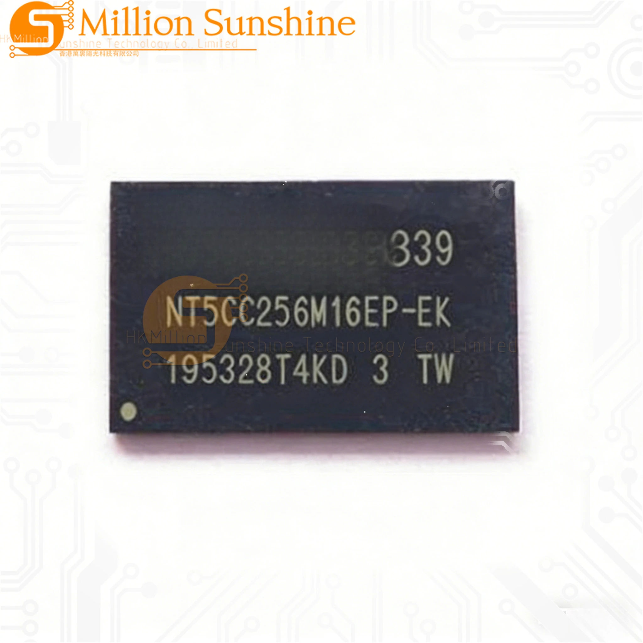 2Pcs NT5CC256M16EP-…