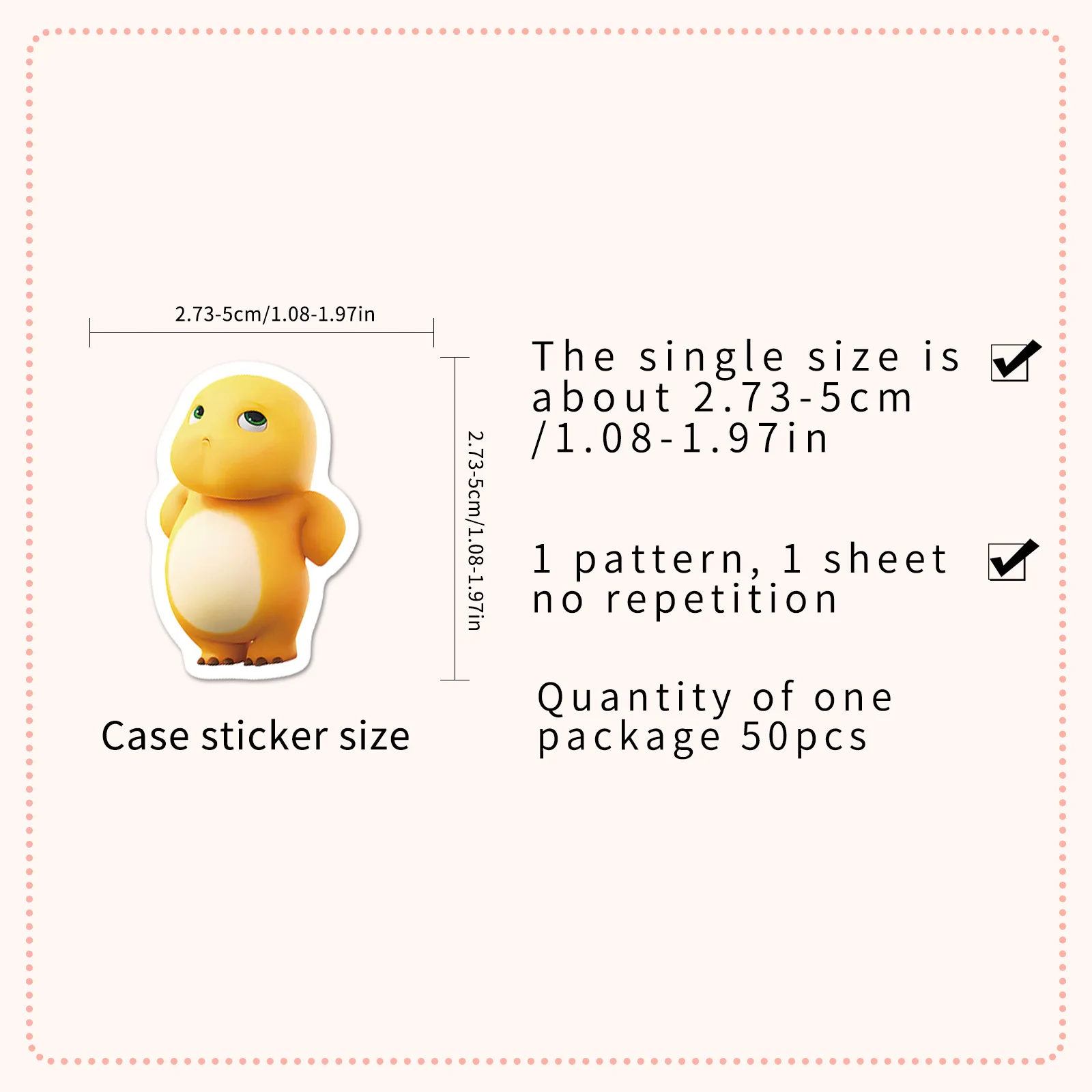 50 stks/pak Leuke Kawaii Melk Draak Stickers Nailong Decals Voor Telefoon Laptop Koffer Notebook Skateboard Waterdichte Stickers