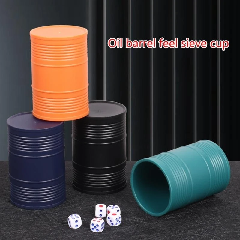 Barrel Shaped Straight Cup Shaker Simple Cups Bar Game Supplies