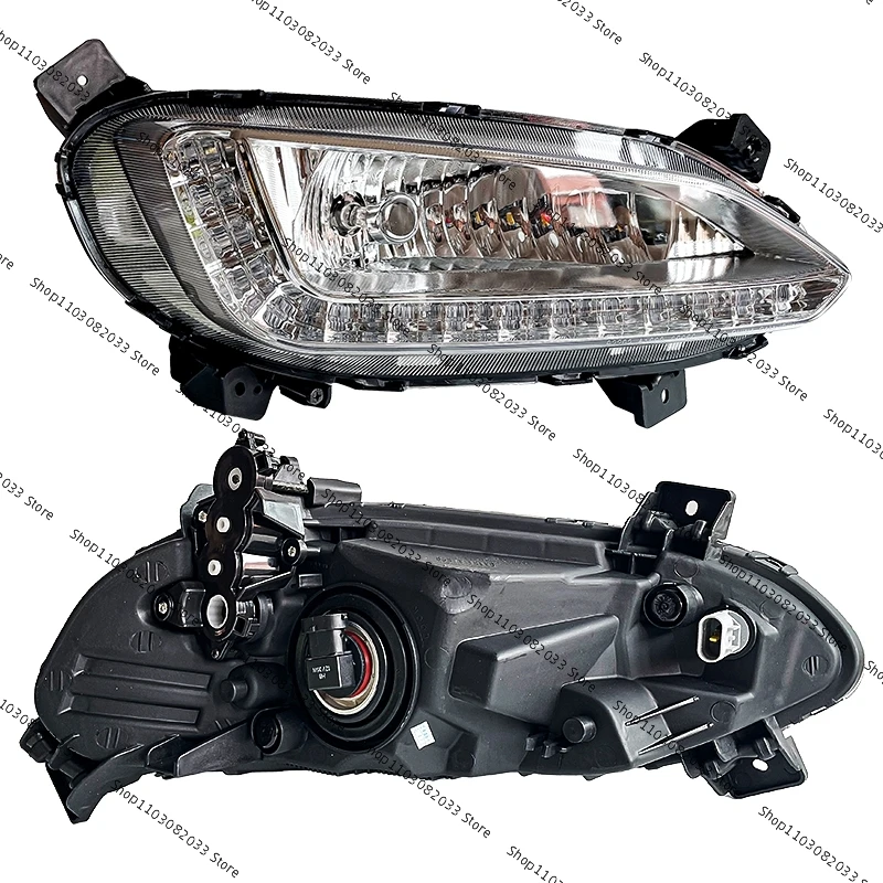 Luz de nevoeiro dianteiro para Hyundai Santa Fe, Maxcruz 2013, 2014, 2015, 2016, lâmpada de nevoeiro, DRL, farol diurno