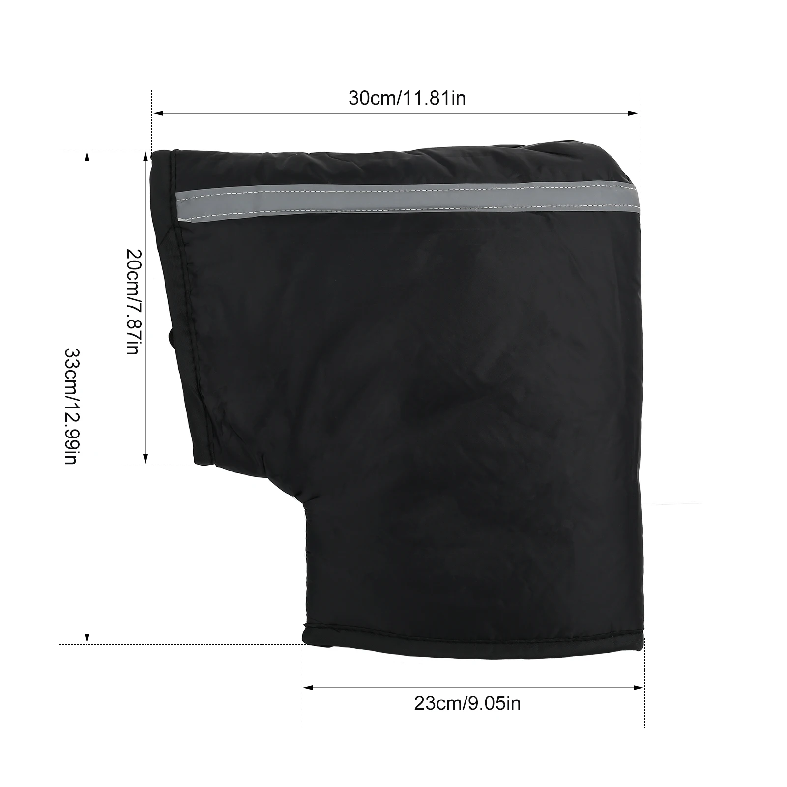 Universal handlebar muffs black colour 350g 1 pair