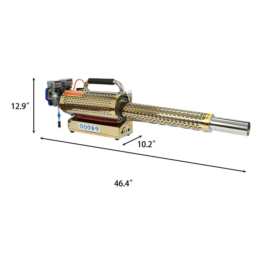 15L Fogger Disinfection ULV Sprayer Insecticide Atomizer Mosquito Killer Portable Fogging Machine for Farm Office Industrial