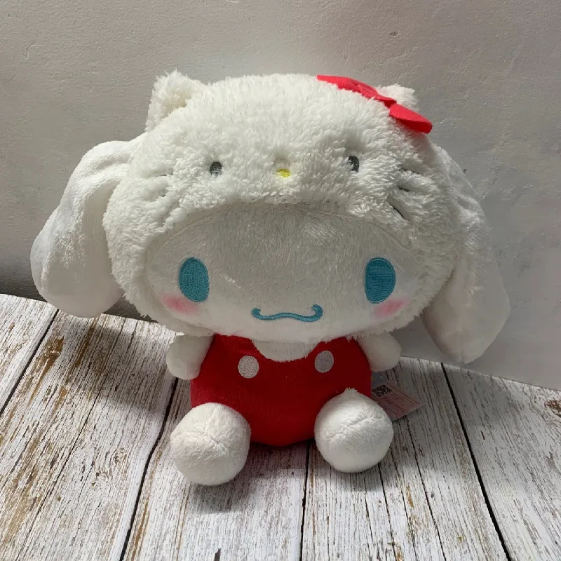 Nieuwe Kawaii Sanrio My Melodie Hello Kitty Pluche Speelgoed Cartoon Schattig Zacht Kussen Meisjes Poppenkamer Decoratie Voor Kinderen Verjaardagscadeau