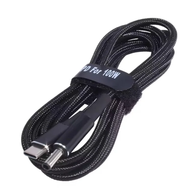 

100W USB Type C PD Charging Cable Cord USB C to 7.9x5.5mm 5.5x2.5mm 3.5x13.5mm Laptop Power Adapter Connector Cable for Laptops