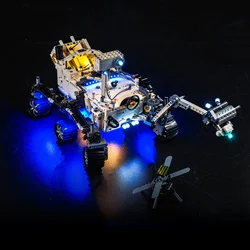 Vonado LED Lighting For Diy 42158 NASA Mars Rover Perseverance Building Blocks With Battery Case (Model Not Included)