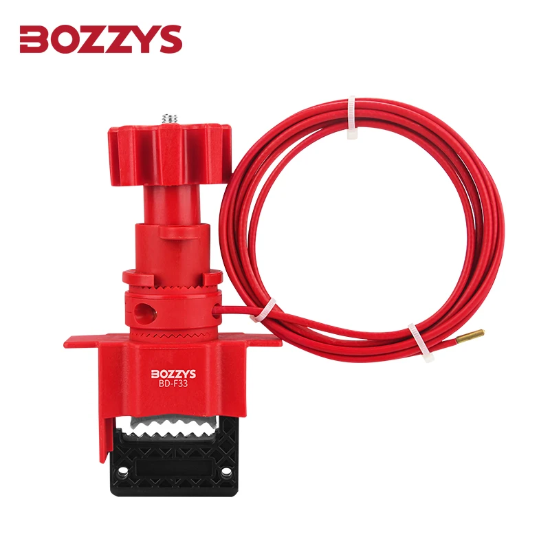 BOZZYS Multifunction Plastic Strengthened Nylon PA Universal Gate Valve Lockout Devices to Overhaul of Lockout-tagout Equipment