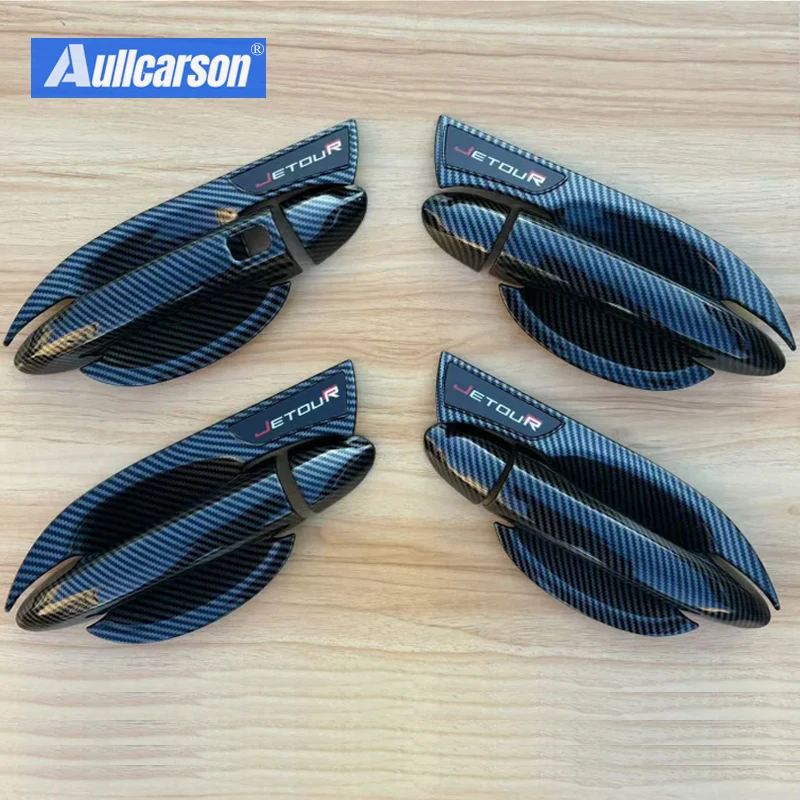 For Jetour X70 Plus 2024 2025 Chrome Door Handle Cover Trim Bowl Chromium Styling Full Coverage Accessories 8 Pieces