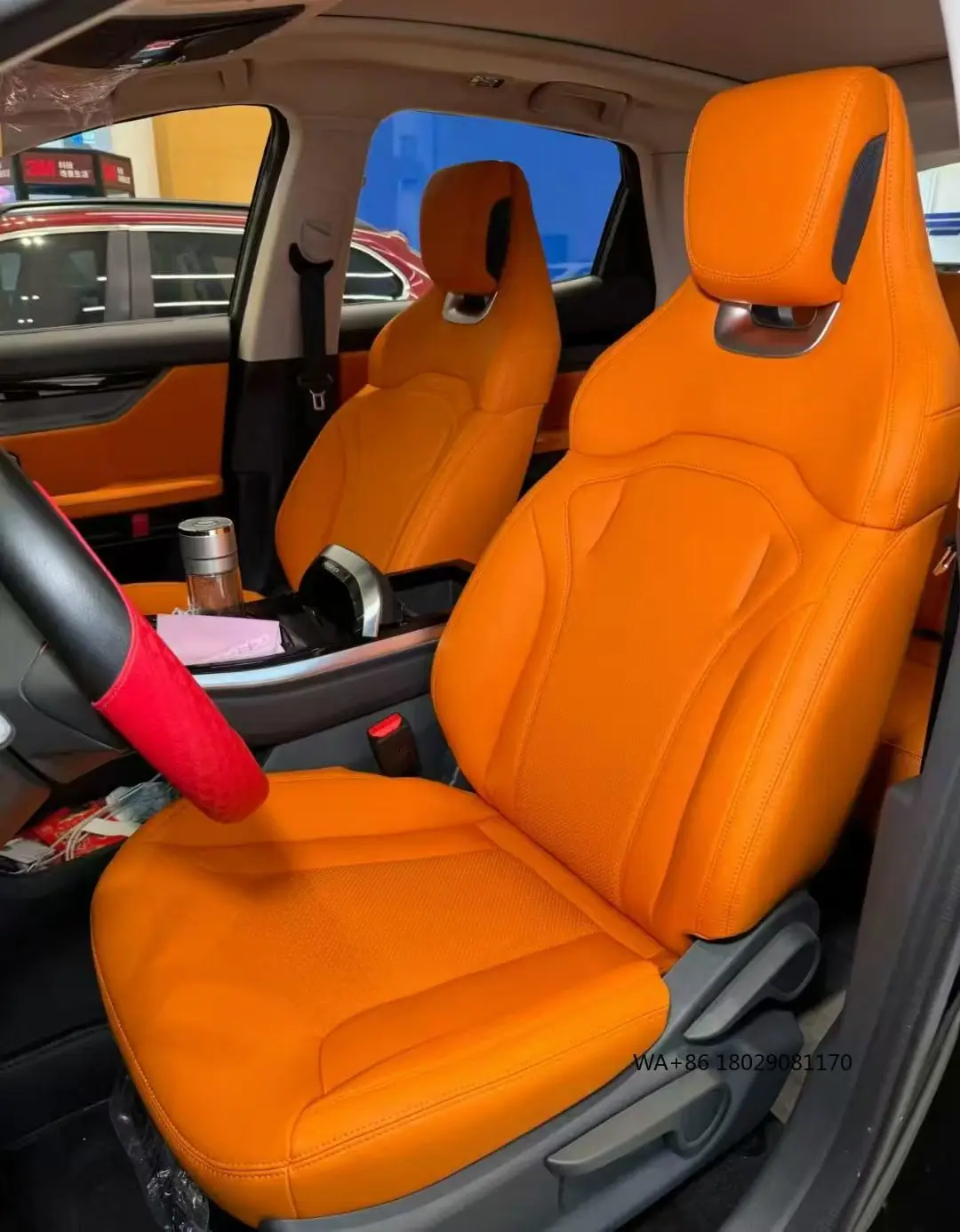 

OEM ODM Universal Sport Car Seat Cushion Full Leather Car Seat Covers Set