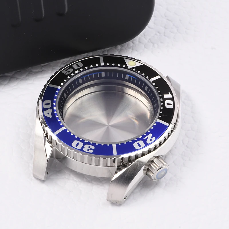 حافظة ساعة HEIMDALLR حافظة غوص من الفولاذ المقاوم للصدأ مضيئة للغاية تناسب Seiko mod لحركة NH35A NH36A الأوتوماتيكية الياقوت