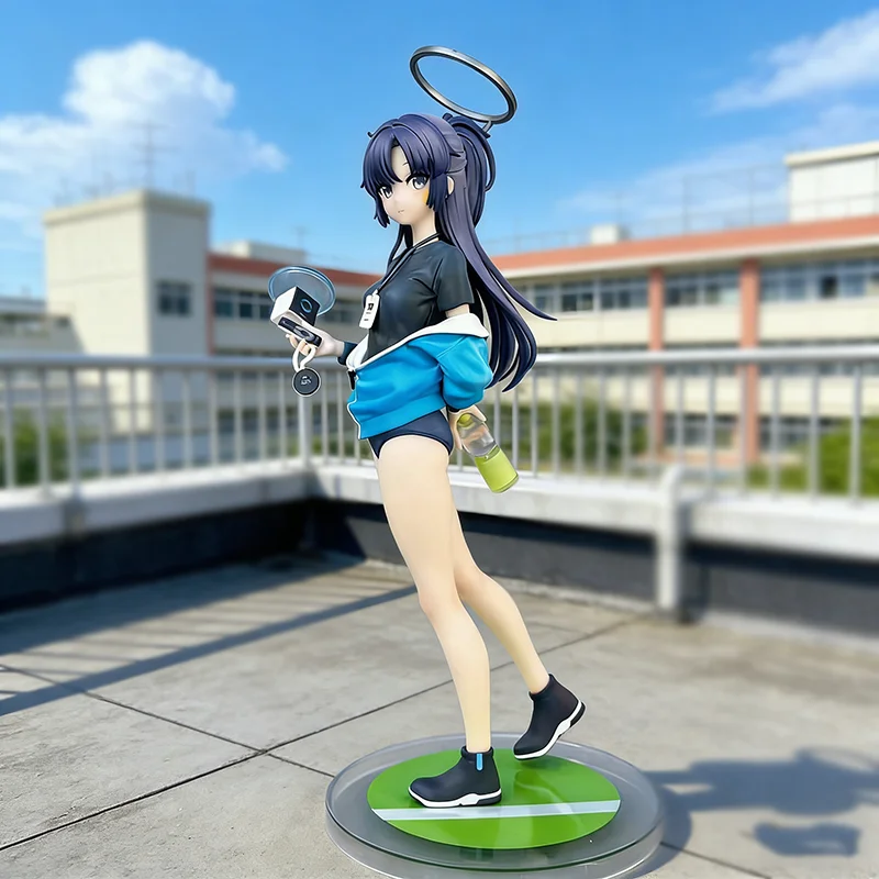 

Фигурка Юука Хаясэ из Blue Archive, 24 см, в гимнастической форме, стоящая, аниме, ПВХ, коллекционная, декоративная, подарок