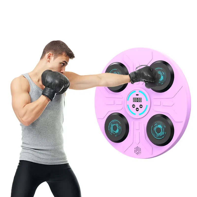 High Quality Intelligent Music Boxing Machine for Stress Relief Training Smart Electronic Training Target for Home Use for view 2