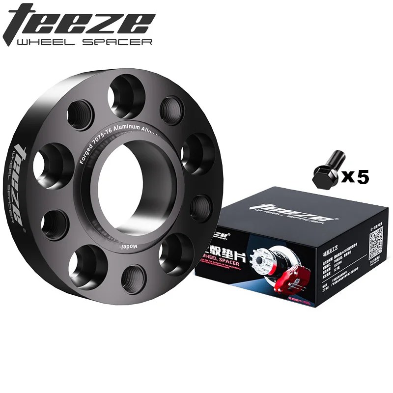 Teeze Wiel Spacer Adapter PCD 5x130 CB 71.6mm M14x1.5 Voor Porsche 718 911 918 Boxster Cayman Panamera Taycan 1 stuk