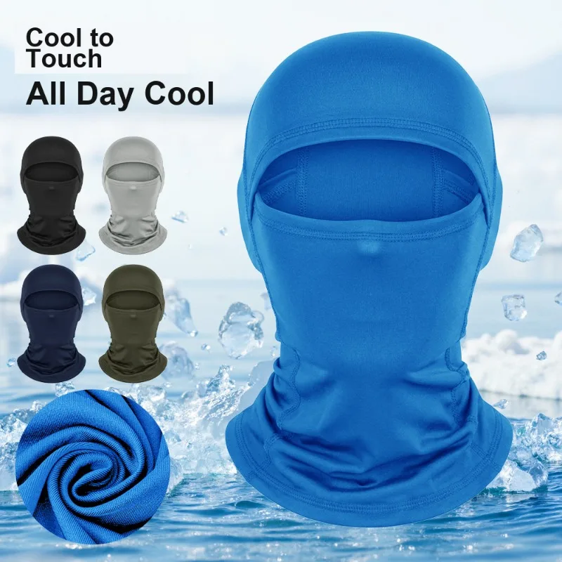 Breathable Quick-dry Balaclava Cycling Head Cover Dustproof Sun Protection for Outdoor Cycling and Tactical Activities