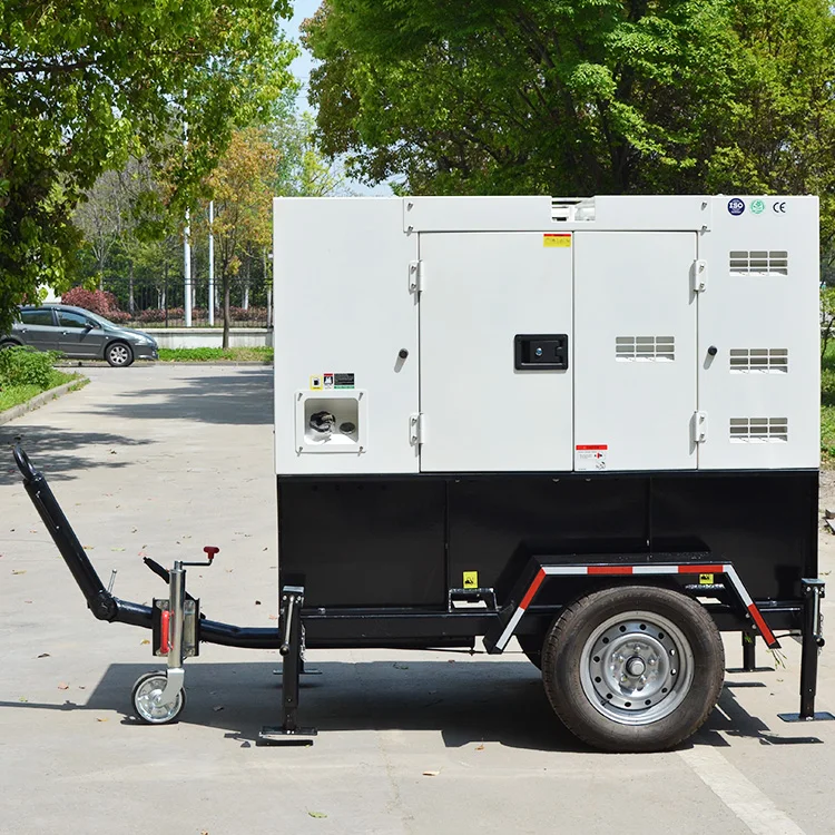 

Perkins Cummins 10kw 25kva 30Kva 50kva 75kva 100kva 120kva 150kva Mobile Portable Silent Generators Manufacturer Price