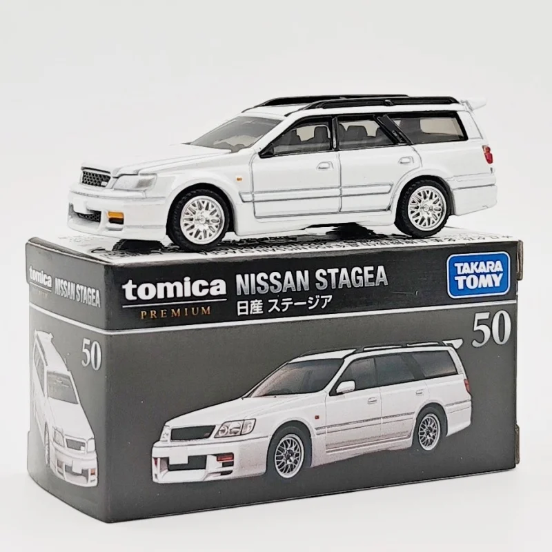 

Коллекционная модель автомобиля Takara Tomy Tomica Premium: Nissan Stagea Station Wagon, литая под давлением, из сплава, для взрослых коллекционеров
