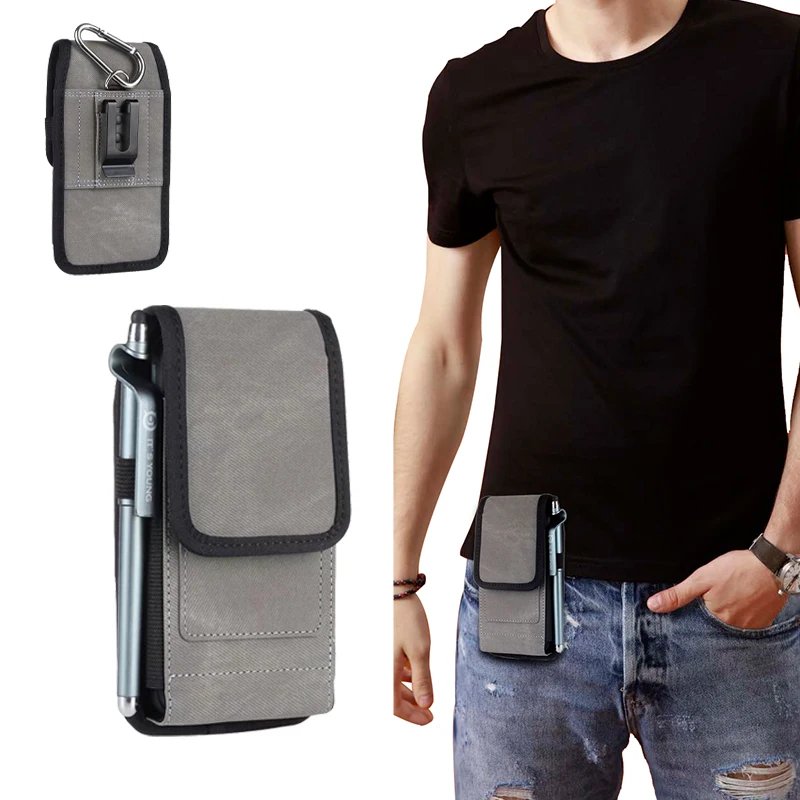 Waist Bag Phone Case For Samsung Galaxy Z Fold 6 5 4 3 2 5G Waist Pack Galaxy Z Fold 5 Mobile Phone Pouch Cases Belt Clip Bag