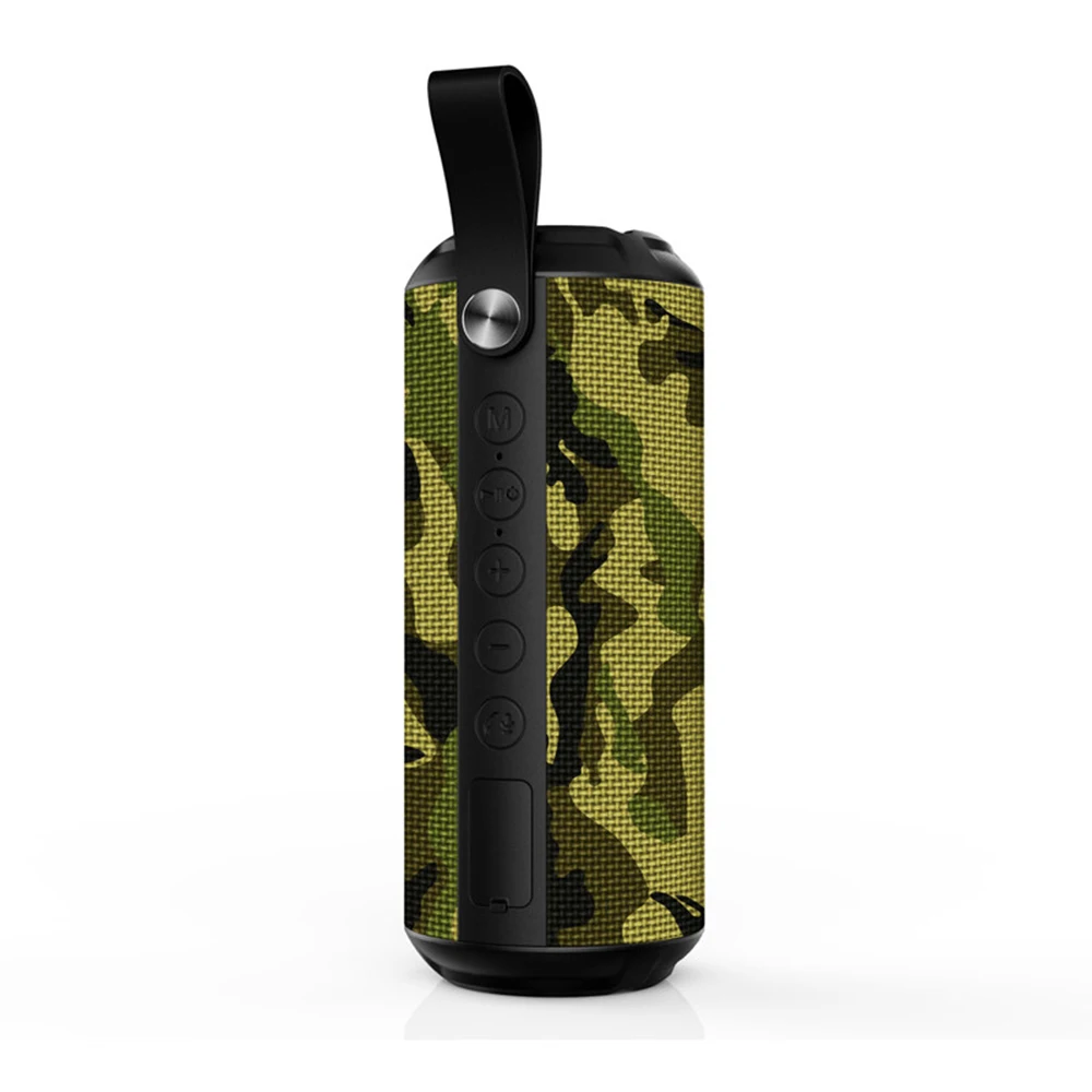 P7 12W*2 1800mAh for Speaker Portable Outdoor Waterproof IPX5 Mini Speaker Support SOS Alarm Hands Free Call PA Computer