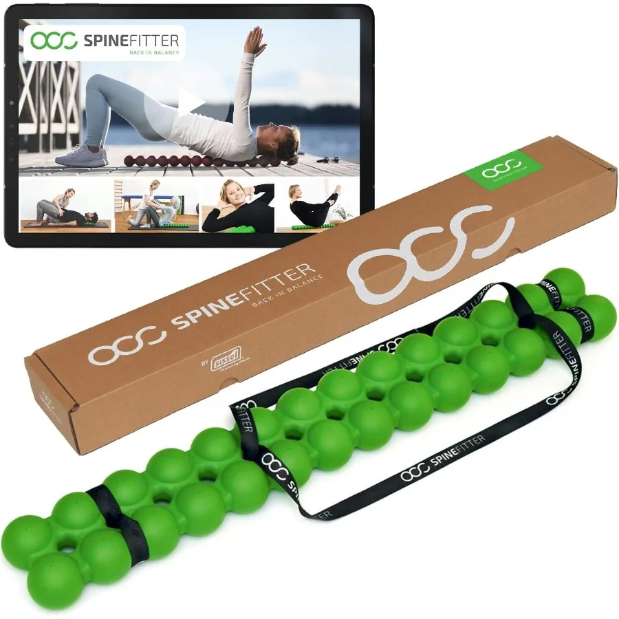 

SPINEFITTER by Green Massager for Back and Balance Back Trainer relieves Tension and blockages Ideal for Pilates and Yoga to Re