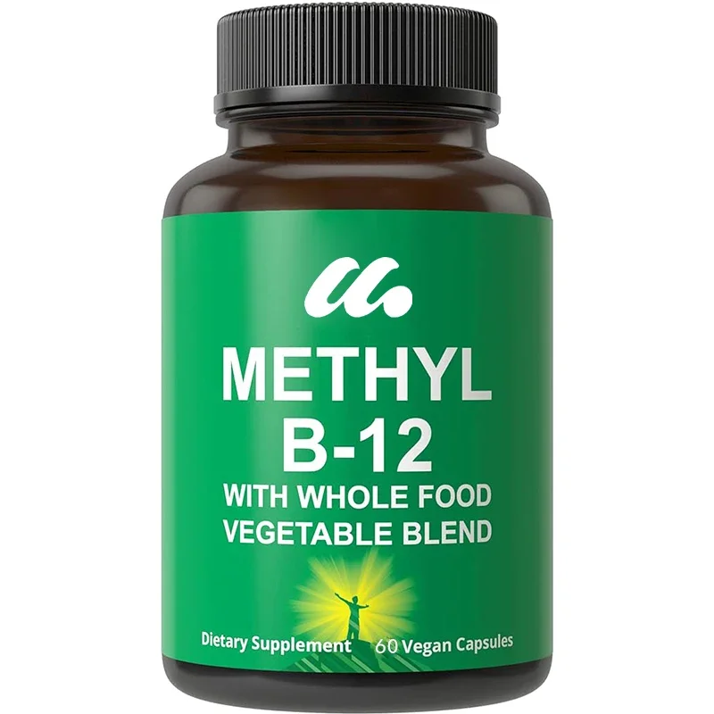 A whole food mixture of 25 vegetables and fruits containing methyl B12 vitamin, vegan vitamin B12, and methylcobalamin