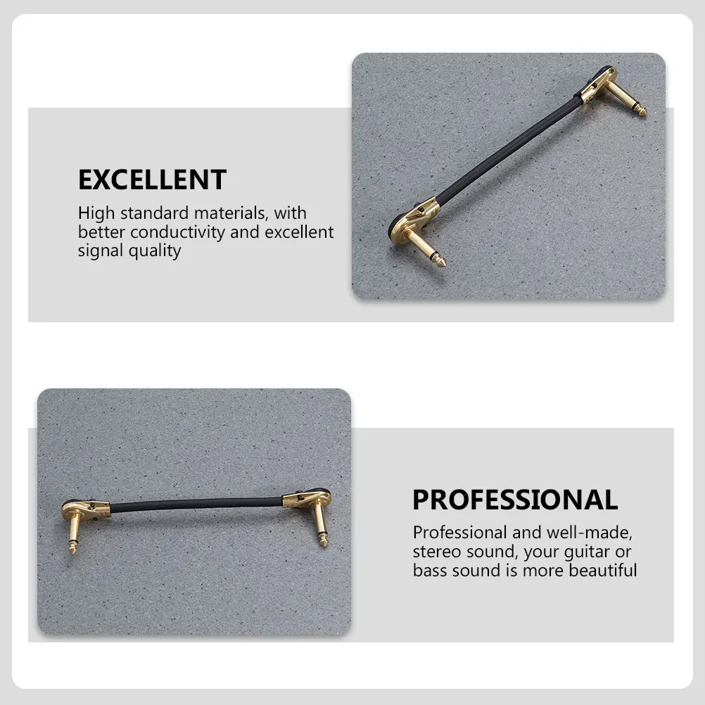 

Audio Line Guitar Instrument Cable Cables Effector Cord for Musical Instruments Electric Connection Pedal Connector Digital