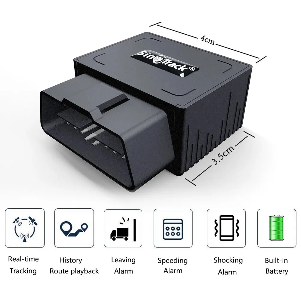 Mini Plug Play OBD GPS Tracker Car GSM OBDII Vehicle Tracking Device OBD2 16 PIN Interface China GPS Locator with Software & APP image 2