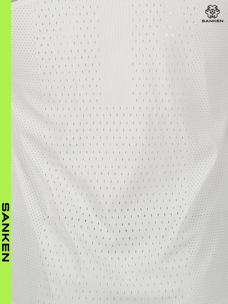 

Sanken Sl Running Tank Top Men's Slim Fit Qui Dry Breathable White irt for Marathon Running Youth Faion Sportswear