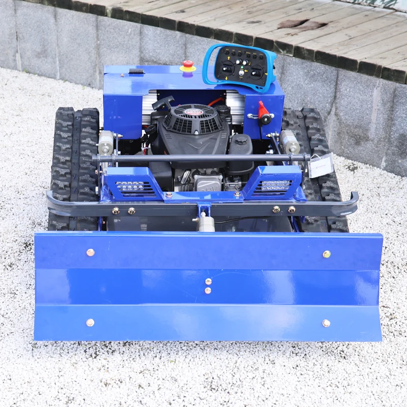 Customised Leading the Industry Remote Control Lawn Mower Robot Lawn Mower Zero Turn Rc Garden Mower with Snow Plow