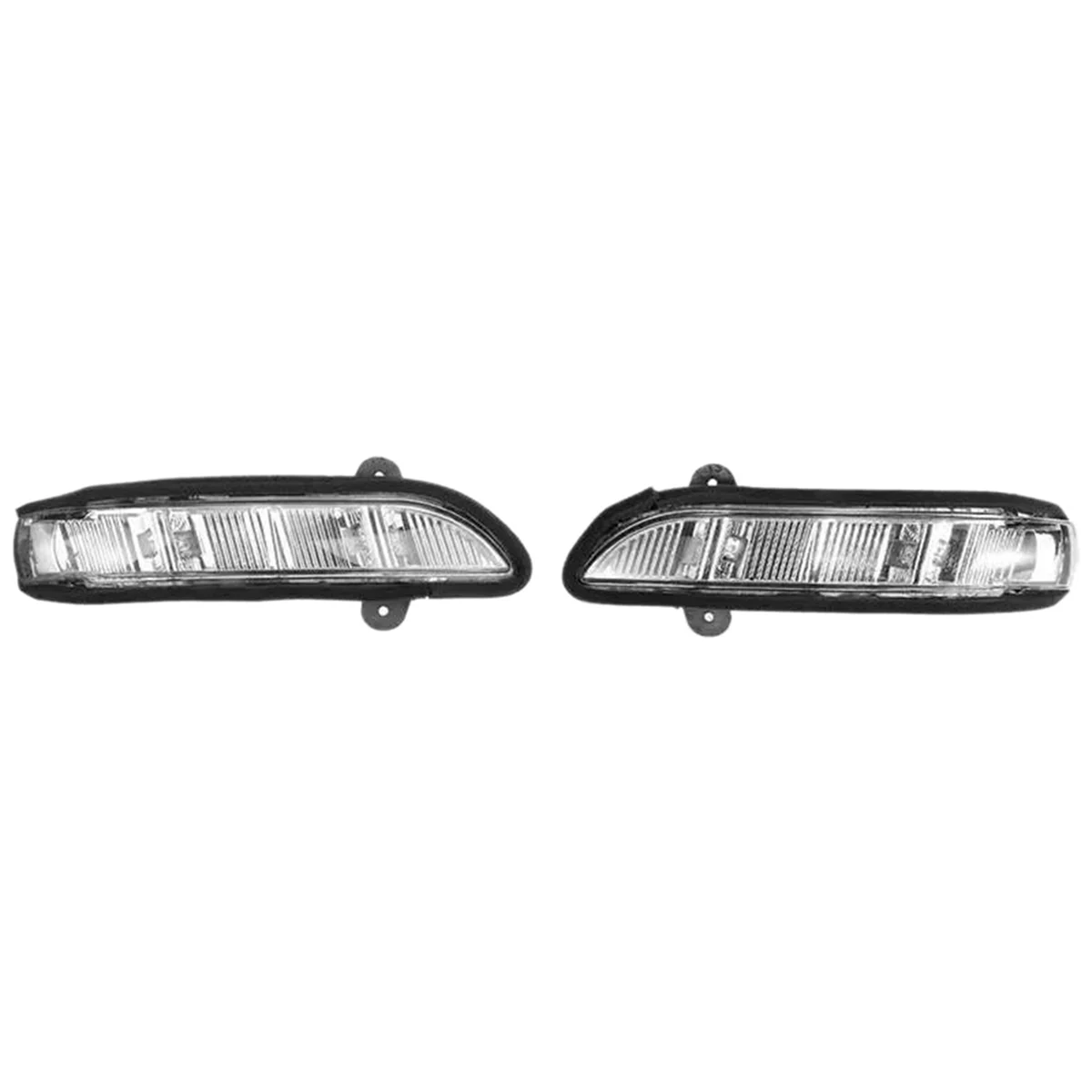 1 Pair Rearview Mirror Turn Side Lights Mirror Turn Signal Light for Mercedes Benz W211 W221 A2198200521 A2198200621