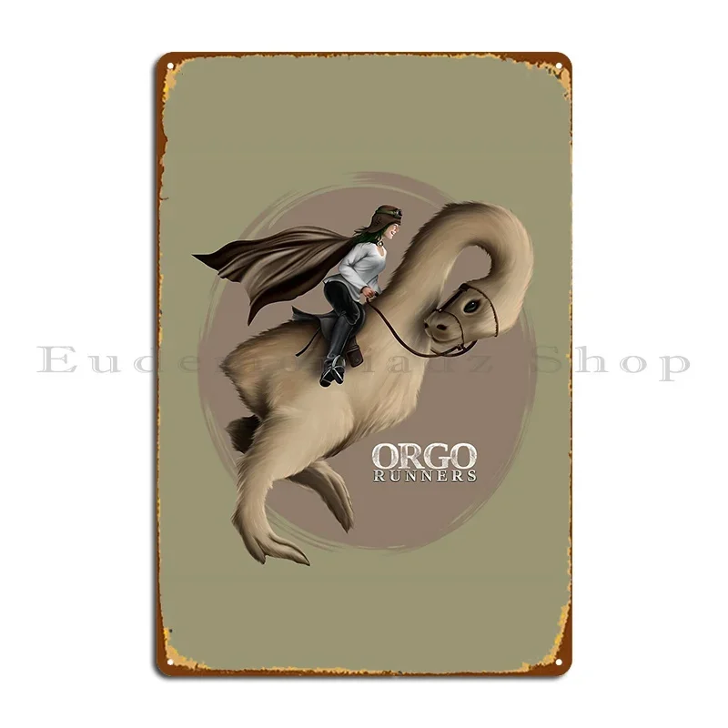 Orgo Runners Fayth And Drift Metal Plaque Poster Printing Kitchen Living Room Wall Mural Wall Decor Tin Sign Poster