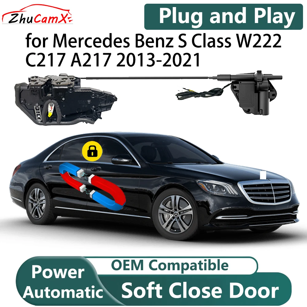 

for Mercedes Benz S Class W222 C217 A217 2013-2021 Automatic Electric Soft Close Door Closer Door Comfort Closing System