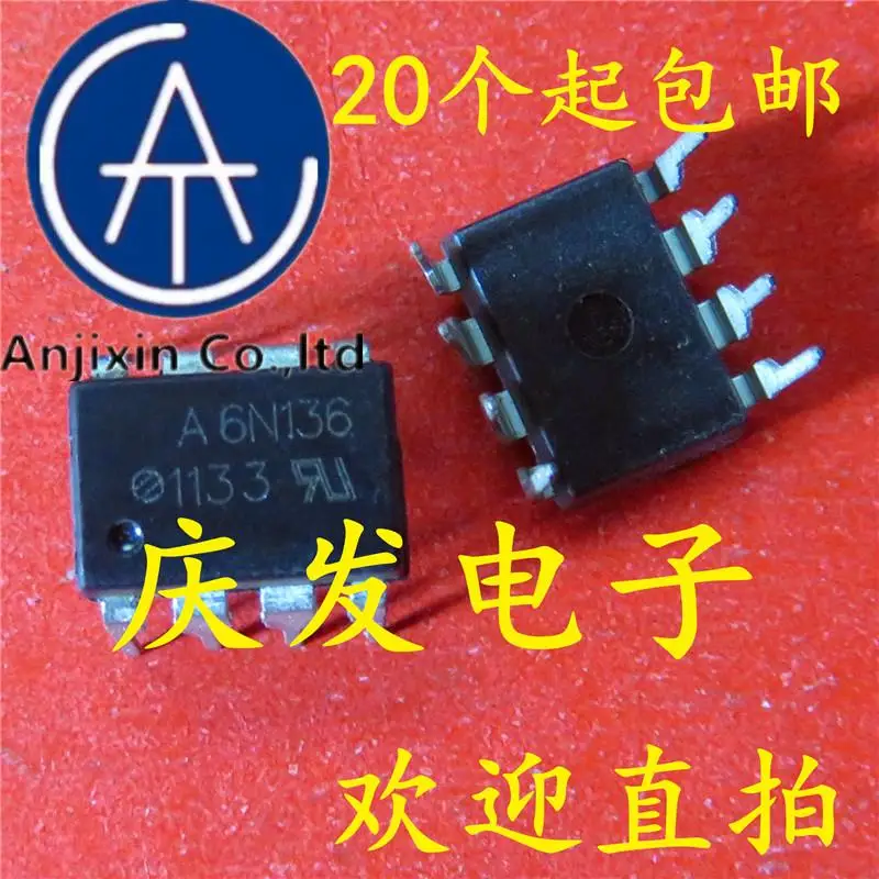 

10pcs 100% orginal new in stock A6N136 Optocoupler In-line DIP8 Optoisolator Optocoupler